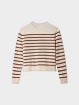 Cashmere Multi Striped Crewneck