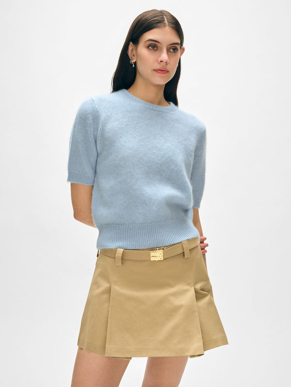 Brushed Cashmere Tee