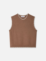 Cotton Blanket Trim Tank